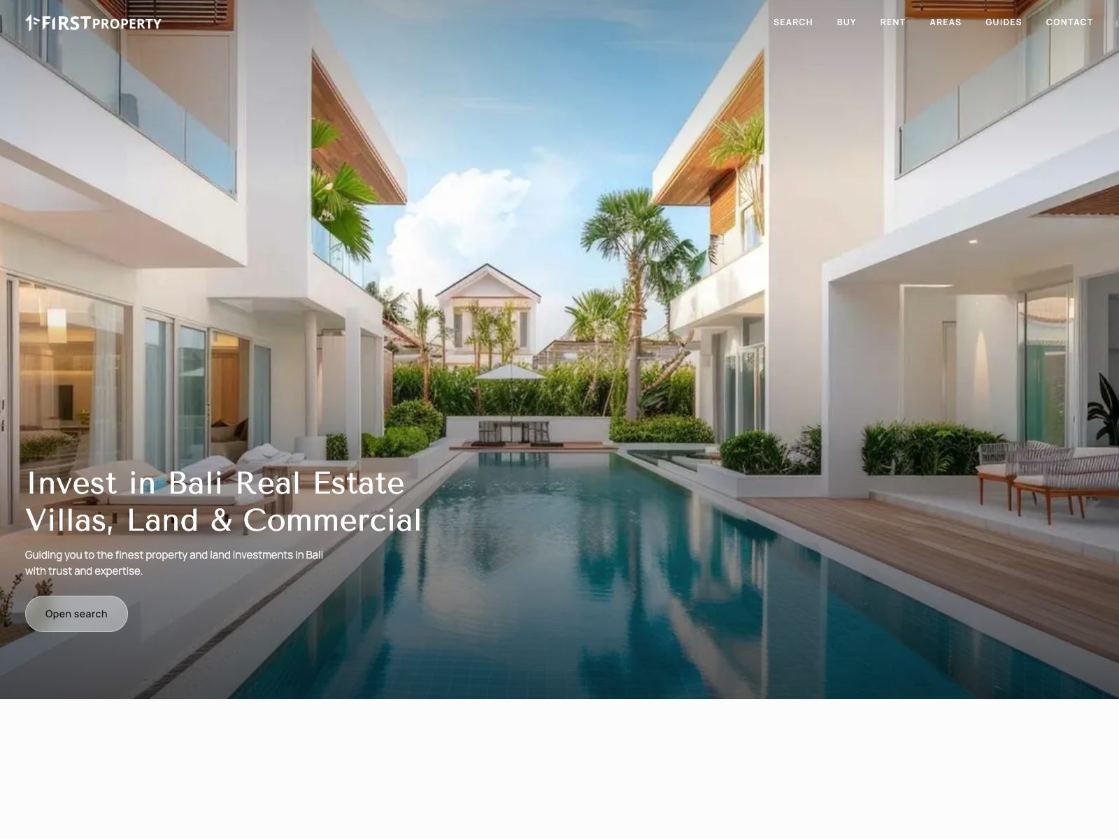 FirstProperty — Real Estate · PropTech